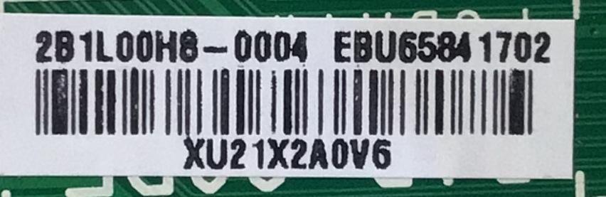 MAIN PARA SMART TV LG / NUMERO DE PARTE EBU65841702 / EAX69083603 (1.0) / 281L00H8-0004 / XU21X2A0V6 / DISPLAY PT500GT02-2 / MODELO 50UN6955ZUF.BUSULJM / COMPATIBLES EBU65841701 / EBU65841704 / EBU65841703 / EBU65841709 / EBU65841714 - Imagen 3